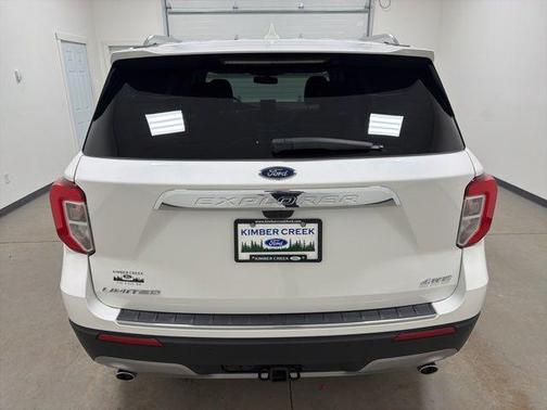 Star White Metallic Tri-Coat 2024 Ford Explorer Limited