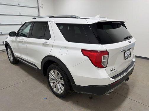 Star White Metallic Tri-Coat 2024 Ford Explorer Limited