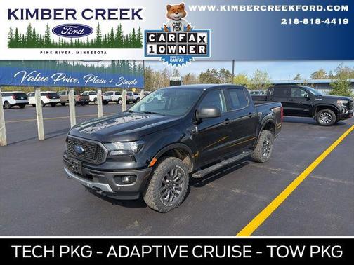 Shadow Black 2020 Ford Ranger XLT