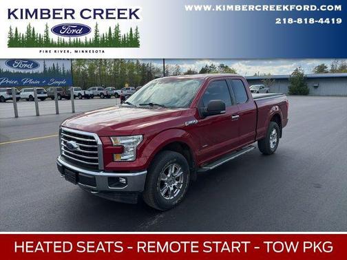 Ruby Red Metallic Tinted Clearcoat 2017 Ford F-150 XLT