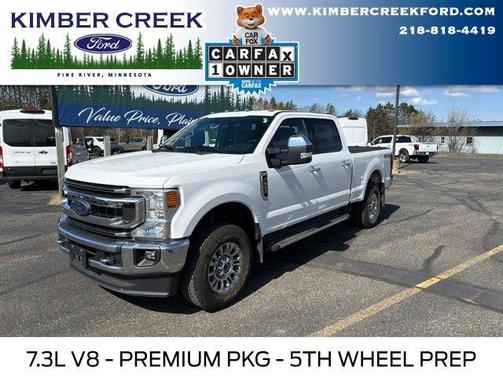 Oxford White 2022 Ford F-350 XLT