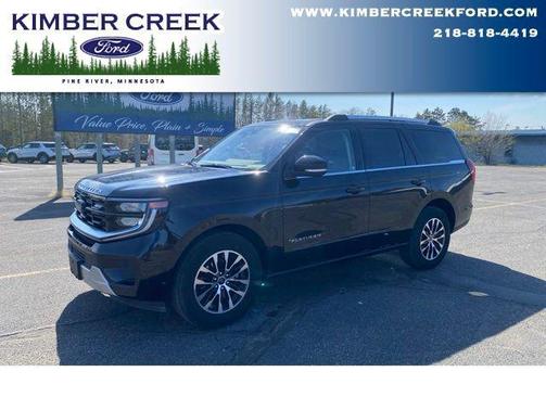 Agate Black Metallic 2025 Ford Expedition Platinum