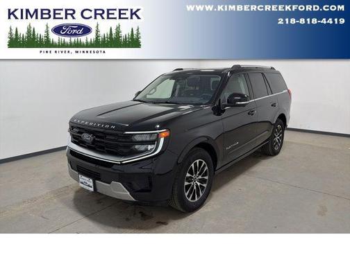 Agate Black Metallic 2025 Ford Expedition Platinum