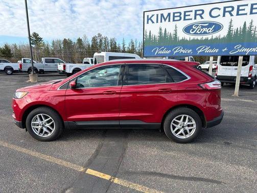 Rapid Red Metallic Tinted Clearcoat 2024 Ford Edge SEL