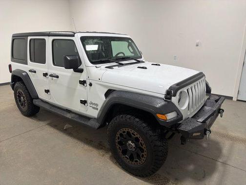 Bright White Clearcoat 2018 Jeep Wrangler Unlimited Sport