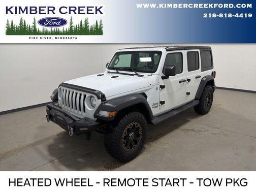 Bright White Clearcoat 2018 Jeep Wrangler Unlimited Sport
