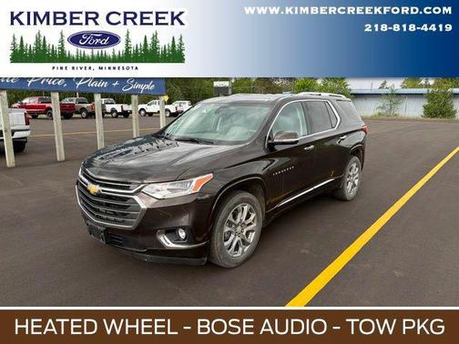 Brown Metallic 2019 Chevrolet Traverse Premier