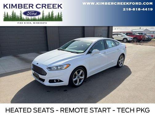 Oxford White 2016 Ford Fusion SE