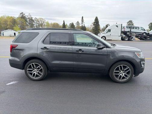 Magnetic Metallic 2017 Ford Explorer sport