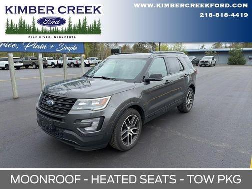 Magnetic Metallic 2017 Ford Explorer sport
