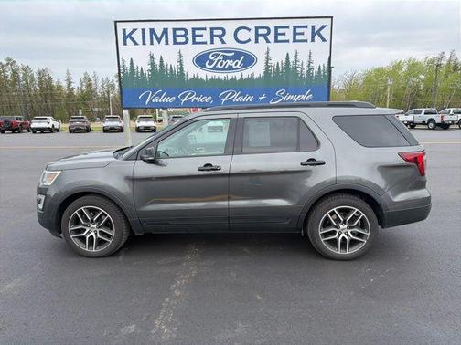 Magnetic Metallic 2017 Ford Explorer sport