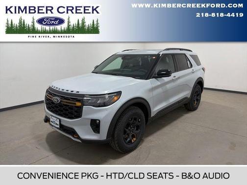 Space White Metallic 2026 Ford Explorer Tremor