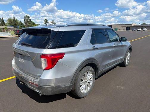 Iconic Silver Metallic 2020 Ford Explorer Limited
