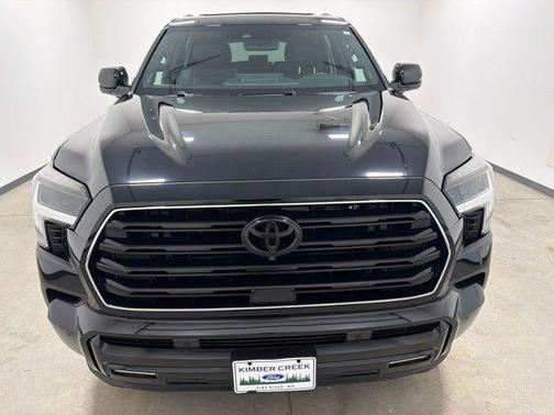 Midnight Black Metallic 2025 Toyota Sequoia Limited
