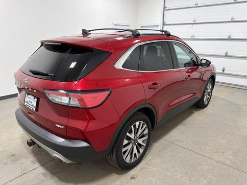 Rapid Red Metallic Tinted Clearcoat 2020 Ford Escape Titanium
