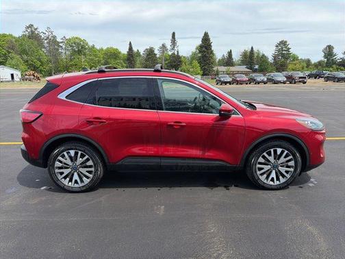 Rapid Red Metallic Tinted Clearcoat 2020 Ford Escape Titanium