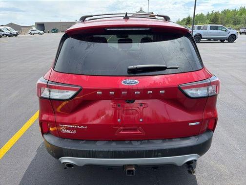 Rapid Red Metallic Tinted Clearcoat 2020 Ford Escape Titanium
