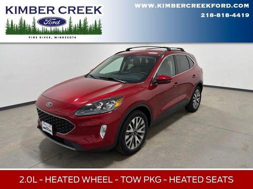 Rapid Red Metallic Tinted Clearcoat 2020 Ford Escape Titanium