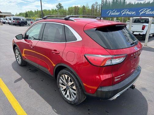 Rapid Red Metallic Tinted Clearcoat 2020 Ford Escape Titanium