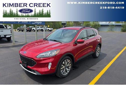 Rapid Red Metallic Tinted Clearcoat 2020 Ford Escape Titanium