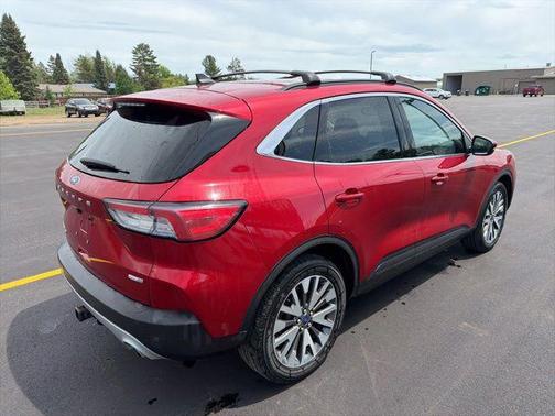 Rapid Red Metallic Tinted Clearcoat 2020 Ford Escape Titanium