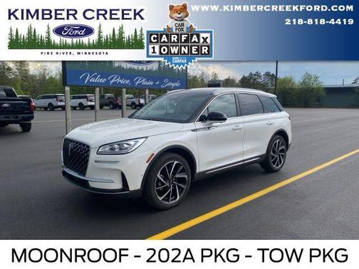 Pristine White Metallic Tri-Coat 2024 Lincoln Corsair Reserve