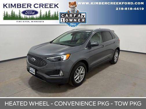 Carbonized Gray Metallic 2024 Ford Edge SEL