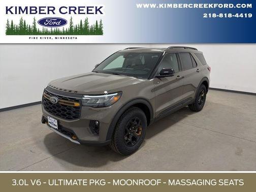 Marsh Gray 2026 Ford Explorer Tremor