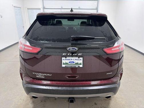 Burgundy Velvet Metallic Tinted Clearcoat 2022 Ford Edge Titanium
