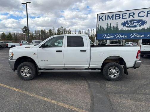 Bright White Clearcoat 2021 RAM 2500 Tradesman Crew Cab 4x4 6'4' Box