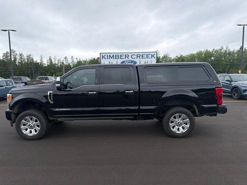 Black Metallic 2018 Ford F-250 Platinum