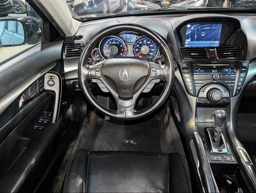 Black 2012 Acura TL Technology