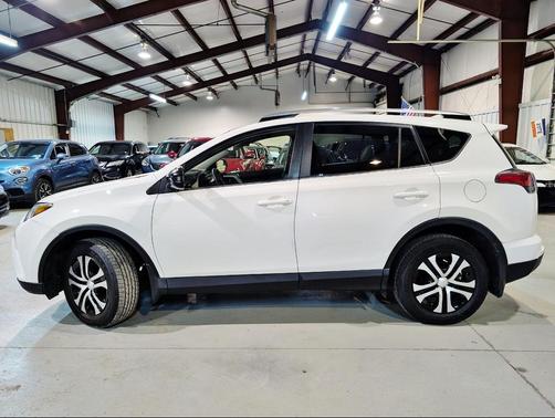 White 2017 Toyota RAV4 LE
