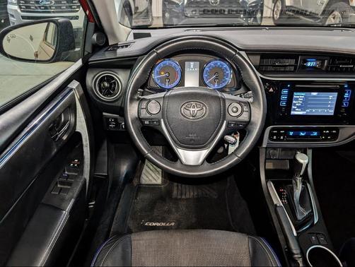 Red 2018 Toyota Corolla SE