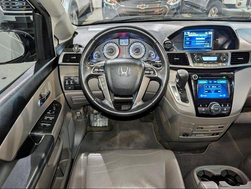 Black 2014 Honda Odyssey EX-L