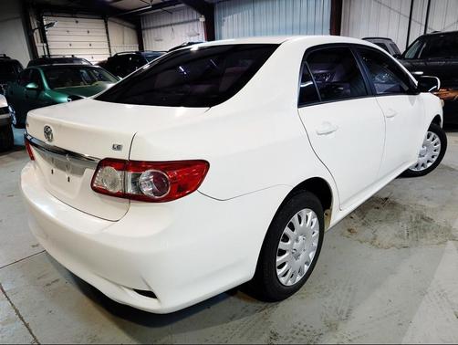 White 2012 Toyota Corolla LE