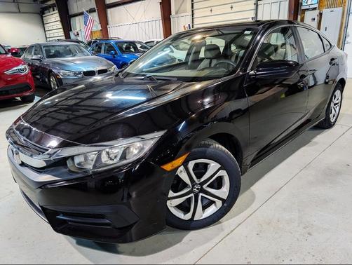 Purple 2018 Honda Civic LX