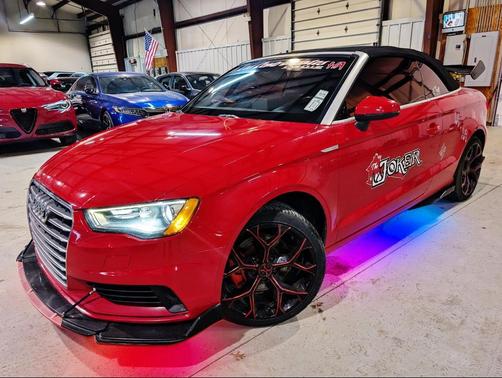 Red 2015 Audi A3 1.8T Premium