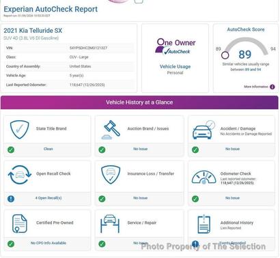 2021 Kia Telluride SX