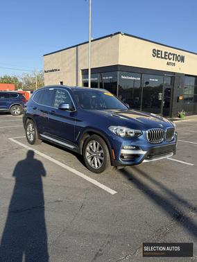 Phytonic Blue Metallic 2019 BMW X3 xDrive30i