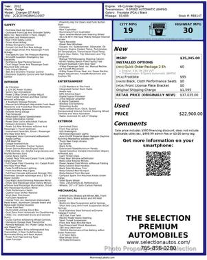 2022 Dodge Charger R/T