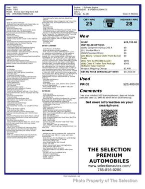 2021 Ford Bronco Sport Big Bend