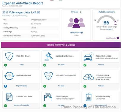 2017 Volkswagen Jetta 1.4T SE