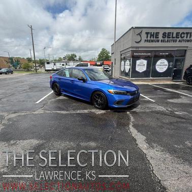Aegean Blue Metallic 2022 Honda Civic Sport