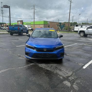 Aegean Blue Metallic 2022 Honda Civic Sport