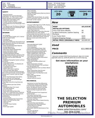 2014 Volkswagen Touareg TDI Lux