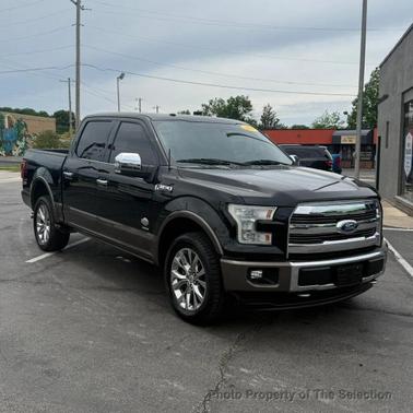 Shadow Black 2017 Ford F-150 King Ranch