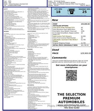 2021 Jeep Grand Cherokee L Overland