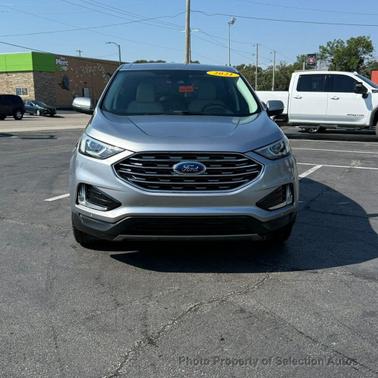 Iconic Silver Metallic 2021 Ford Edge Titanium