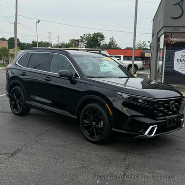 Crystal Black Pearl 2023 Honda CR-V Hybrid Sport Touring AWD